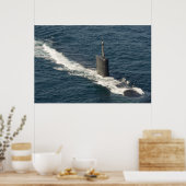 USS Hampton (SSN 767) Poster (Keuken)