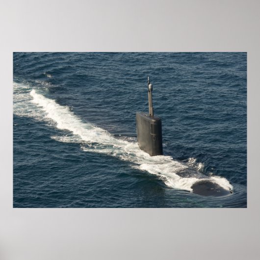 USS Hampton (SSN 767) Poster (Voorkant)