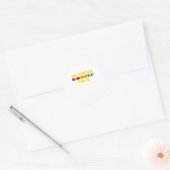 USS Hancock CVA19 Vietnam Veteraan Ronde Sticker (Envelop)