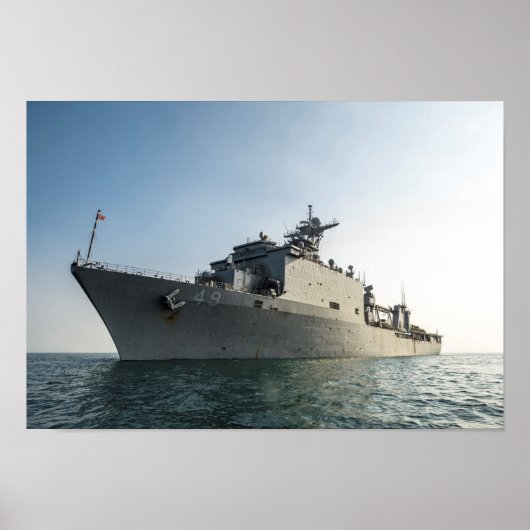 USS Harpers Ferry (LSD 49) Poster (Voorkant)