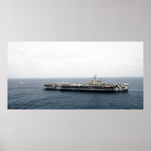 USS Harry S. Truman (CVN 75). Poster (Voorkant)
