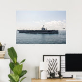 USS Harry S. Truman (CVN 75) Poster (Thuiskantoor)