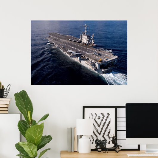 USS Harry S. Truman (CVN 75) Poster (Thuiskantoor)