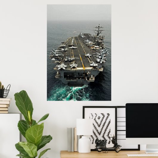 USS Harry S. Truman (CVN 75) Poster (Thuiskantoor)
