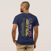 USS HARRY S. TRUMAN CVN-75 T-Shirt (Achterkant volledig)