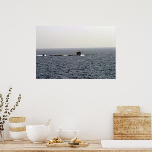USS Hartford (SSN 768) Poster (Keuken)