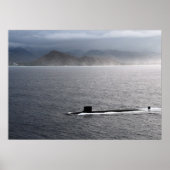 USS Hawaii (SSN 776) Poster (Voorkant)