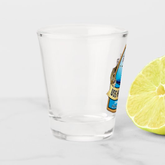 USS Hawaii (SSN-776) Shot Glas (Links)