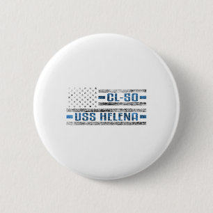 USS Helena World War Cruiser CL-50 US Army Ronde Button 5,7 Cm
