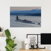 USS Henry M. Jackson (SSBN 730) Poster (Thuiskantoor)