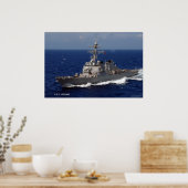 USS Higgins (DDG 76) Poster (Keuken)