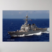 USS Higgins (DDG 76) Poster (Voorkant)