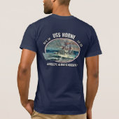 USS Horne - Audacity T-Shirt (Achterkant)