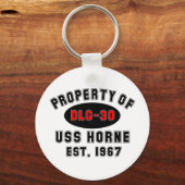 USS Horne DLG-30 Sleutelhanger (Voorkant)