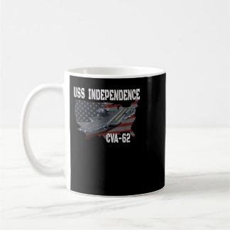 USS Independence CVA-62 Vliegtuig Drager Veteranen Koffiemok