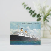 USS Independence & SS-grondwet Briefkaart (Staand voorkant)