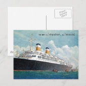 USS Independence & SS-grondwet Briefkaart (Voorkant / Achterkant)