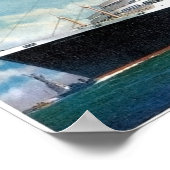 USS Independence & SS-grondwet  Poster (Hoek)