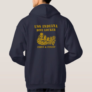 USS Indiana Dive Locker Hoodie