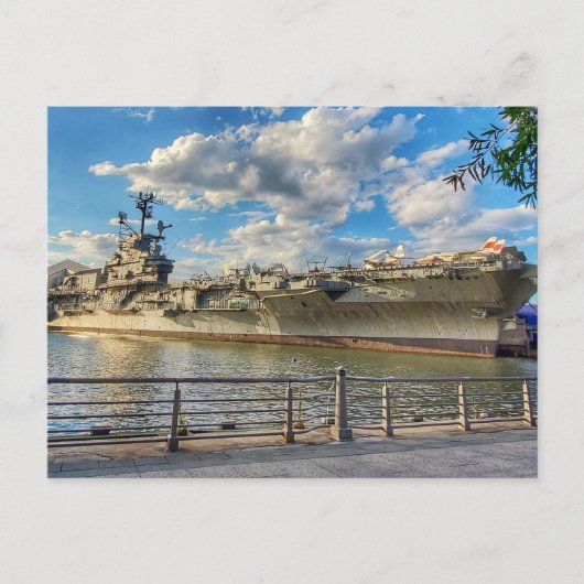 USS Intrepid Briefkaart (Voorkant)