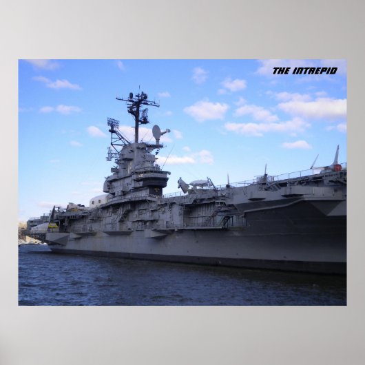 USS Intrepid poster (Voorkant)