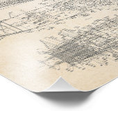 USS Iowa Blueprints Foto Afdruk (Hoek)