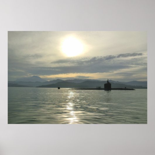 USS Jacksonville (SSN 699) Poster (Voorkant)