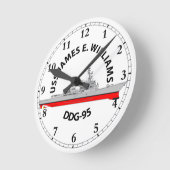 USS JAMES E. WILLIAMS - ARLEIGH BURKE RONDE KLOK (Hoek)