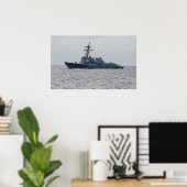 USS James E. Williams (DDG 95) Poster (Thuiskantoor)