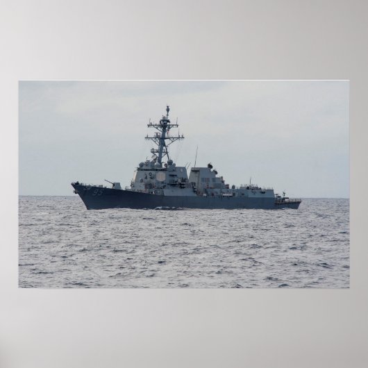 USS James E. Williams (DDG 95) Poster (Voorkant)