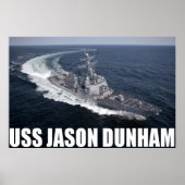 USS Jason Dunham Poster (Voorkant)