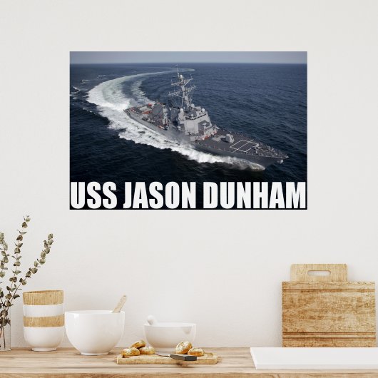 USS Jason Dunham Poster (Keuken)