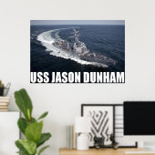 USS Jason Dunham Poster (Thuiskantoor)