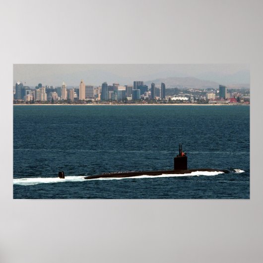USS Jefferson City (SSN 759) Poster (Voorkant)