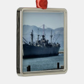 USS Jeremiah O'Brien Metalen Ornament (Rechts)
