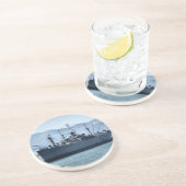 USS Jeremiah O'Brien Zandsteen Onderzetter (Zijkant)