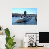 USS Jimmy Carter (SSN 23) Poster (Thuiskantoor)