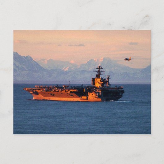 USS John C. Stennis (CVN 74) Briefkaart (Voorkant)