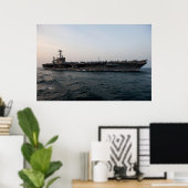 USS John C. Stennis (CVN 74) Poster (Thuiskantoor)