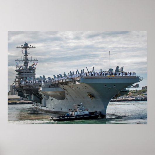 USS John C. Stennis (CVN 74) Poster (Voorkant)