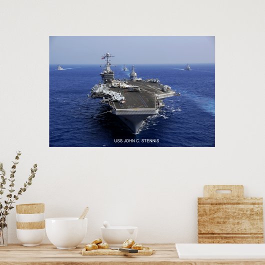 USS John C. Stennis Poster (Keuken)