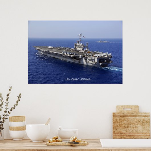 USS John C. Stennis Poster (Keuken)