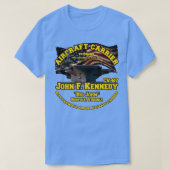 USS John F Kennedy CV67 supercarrier T-shirt (Design voorkant)