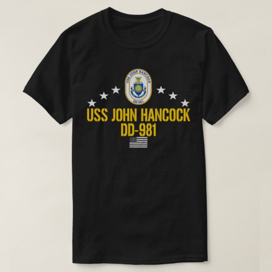 USS John Hancock DD981 Pullover (Design voorkant)