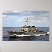 USS John S. McCain (DDG 56) Poster (Voorkant)
