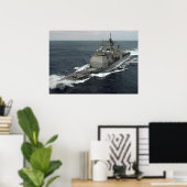 USS-kanselier (CG 62) Poster (Thuiskantoor)