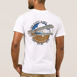 USS KAT HAWK CV-63 1961-2009 T-SHIRT
