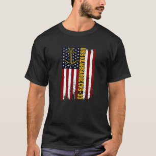 USS Kearsarge CVS-33 Vliegtuig Carrier American Fl T-shirt