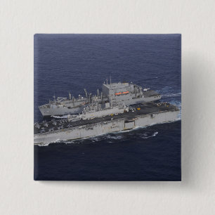 USS Kearsarge Vierkante Button 5,1 Cm