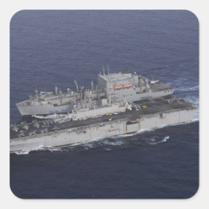 USS Kearsarge Vierkante Sticker